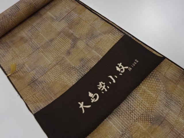 JAPANESE KIMONO / ANTIQUE BOLT FOR KIMONO / SILK / TSUMUGI 